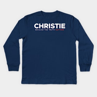 CHRIS CHRISTIE 2024 Kids Long Sleeve T-Shirt